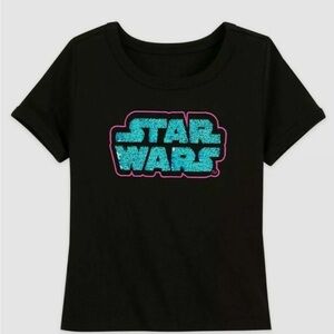 Star Wars Black Kids T-Shirt